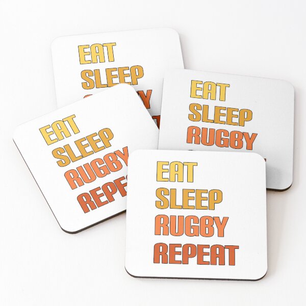Item preview, Eat, Sleep, Rugby, Repeat designed and sold by kash1mera.
