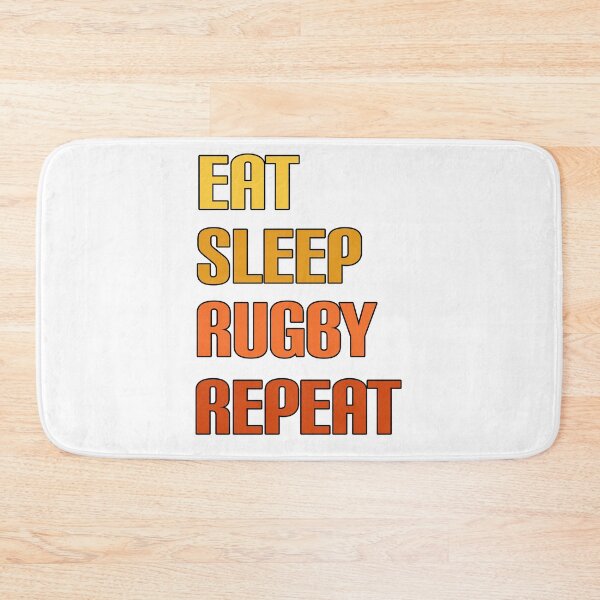 Item preview, Eat, Sleep, Rugby, Repeat designed and sold by kash1mera.