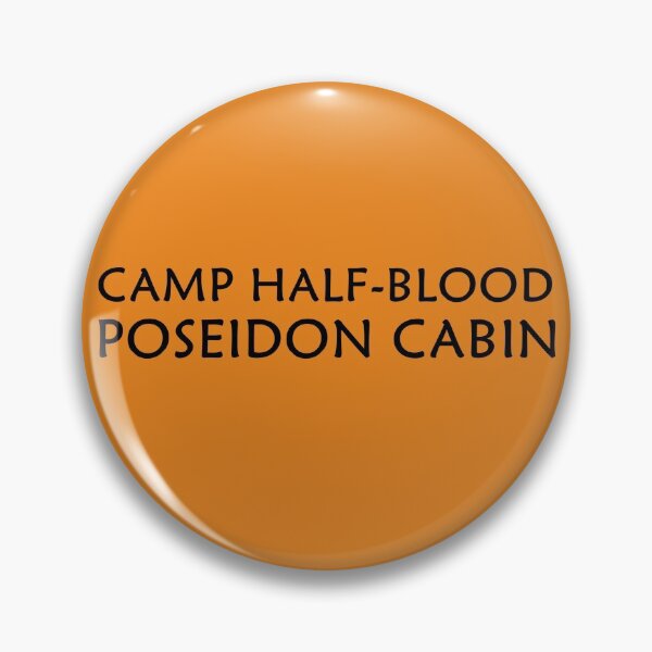 Item preview, Camp Half-Blood Poseidon Cabin designed and sold by Friend of Frogs.