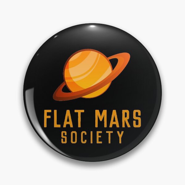 Item preview, Flat Mars Society designed and sold by TINASTORESHOPE.