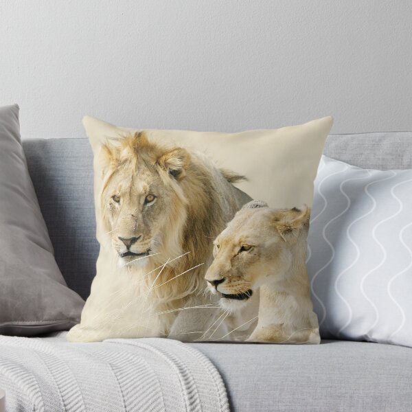 Item preview, Two Lions on African savanna designed and sold by Melissa Peltenburg.