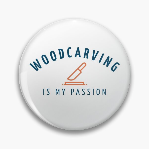 Item preview, Woodcarving is my passion designed and sold by Hooked-Atire.