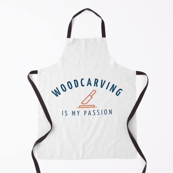 Item preview, Woodcarving is my passion designed and sold by Hooked-Atire.
