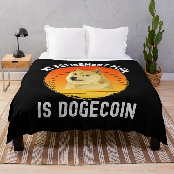 Item preview, My Retirement Plan is Dogecoin - Doge Crypto designed and sold by PinkyTree.