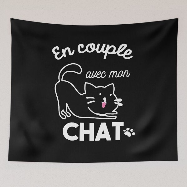 Aperçu de l'œuvre t shirt chat homme créée et vendue par Catcrea.