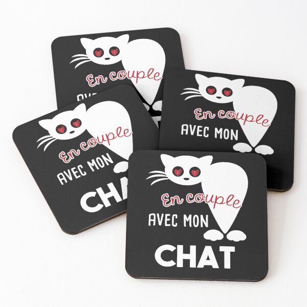 Aperçu de l'œuvre t shirt chat personnalisé créée et vendue par Catcrea.