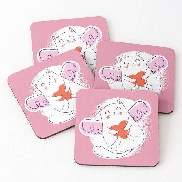 Item preview, Lindo gato de San Valentín con corazón designed and sold by Piztees.