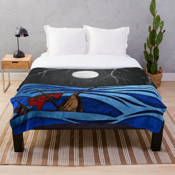 Item preview, Paisaje abstracto - Ocean Shipwreck designed and sold by DoggoTankDesign.