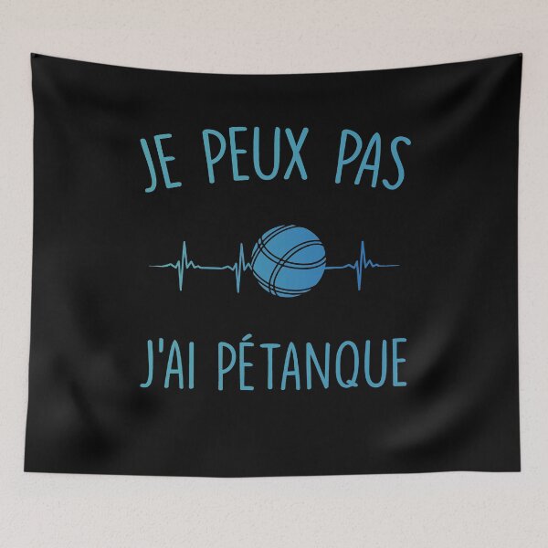 Item preview, I can't I have petanque - say funny - petanque player designed and sold by Lenny Stahl.