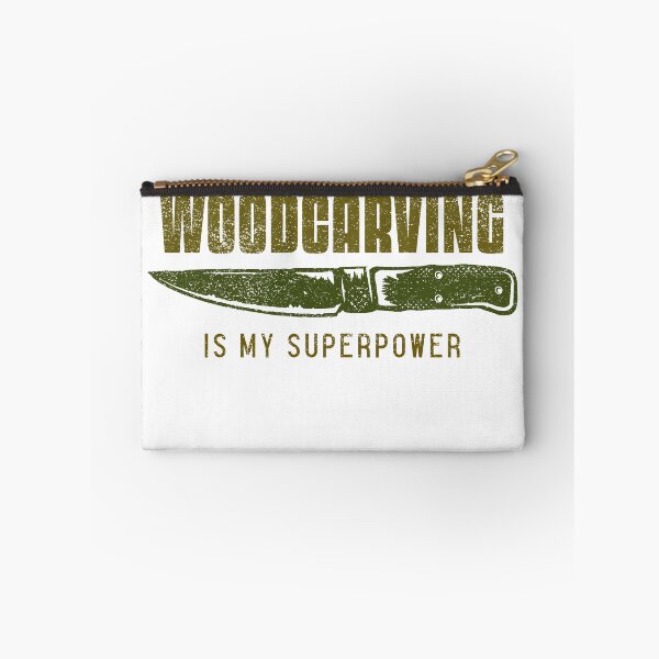 Item preview, Woodcarving is my superpower designed and sold by Hooked-Atire.