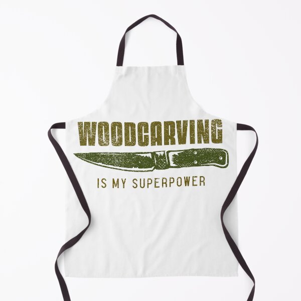 Item preview, Woodcarving is my superpower designed and sold by Hooked-Atire.