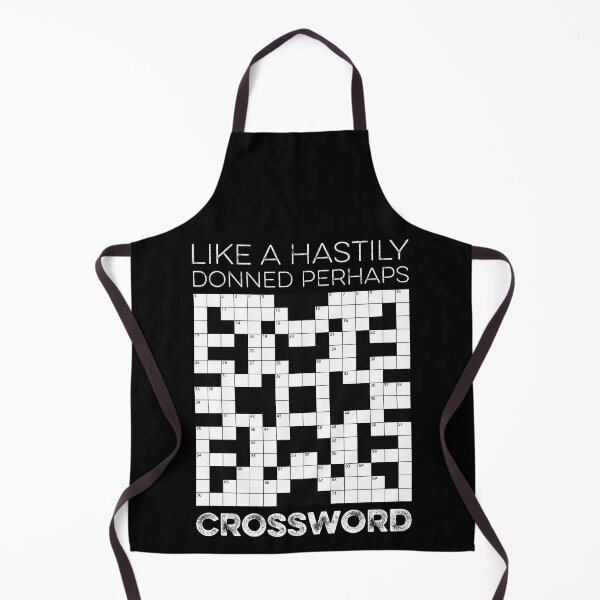Item preview, Like A Hastily Donned Perhaps Crossword designed and sold by 24FAHSION.