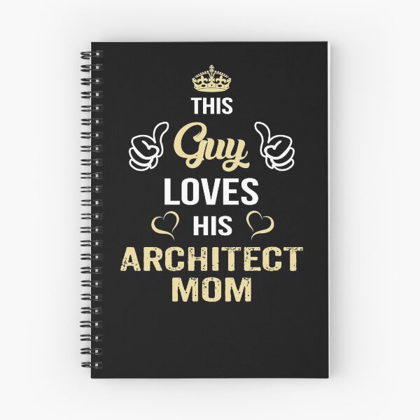 Item preview, This Guy Loves His Architect Mom Mother's Day Gift designed and sold by Prozano.