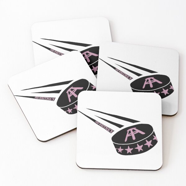 Item preview, Pink Whitney Hockey Puck designed and sold by notabledesigns.