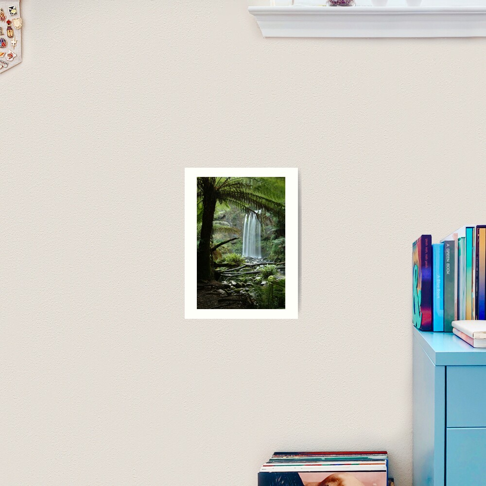 Joe Mortelliti Gallery - Hopetoun Falls, Otways Forest, Victoria, Australia. Art Print