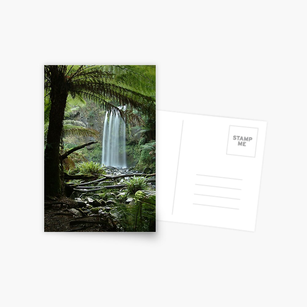 Joe Mortelliti Gallery - Hopetoun Falls, Otways Forest, Victoria, Australia. Postcard