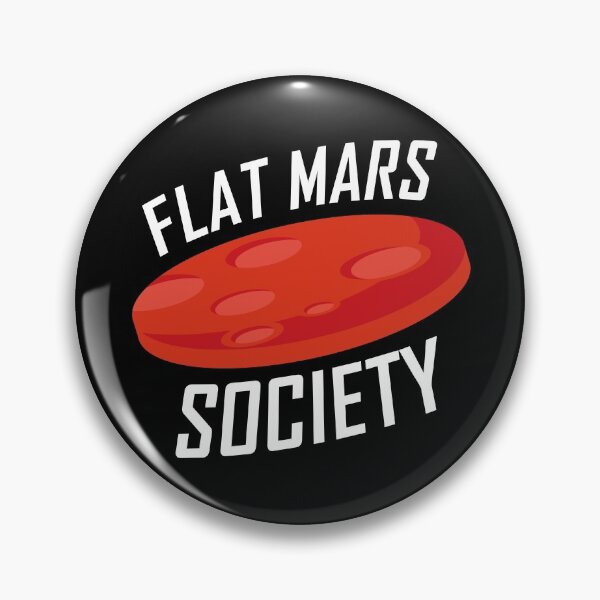 Item preview, Flat Mars Society designed and sold by RobomShop.