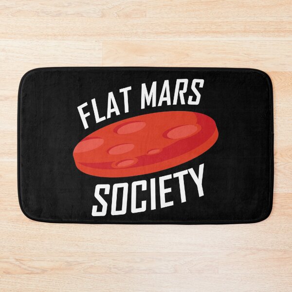 Item preview, Flat Mars Society designed and sold by RobomShop.