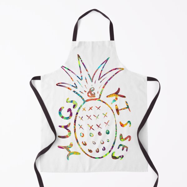 Item preview, Warm Tones Colorful Flower of Pineapple hugs and kisses xxxxxooooo fruit snack illustration  designed and sold by Cute Designs Shop.