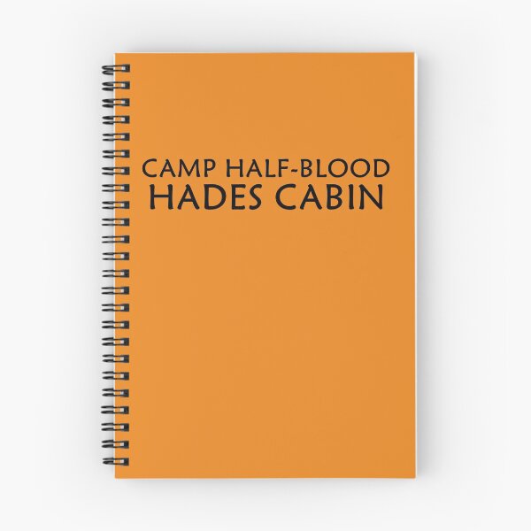 Item preview, Camp Half-Blood Hades Cabin (orange) designed and sold by Friend of Frogs.