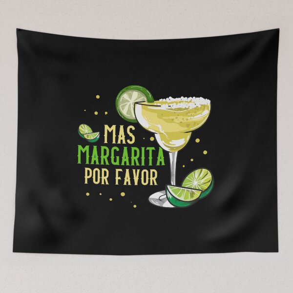 Item preview, Cute & Funny Mas Margarita Por Favor Cocktail Pun designed and sold by perfectpresents.