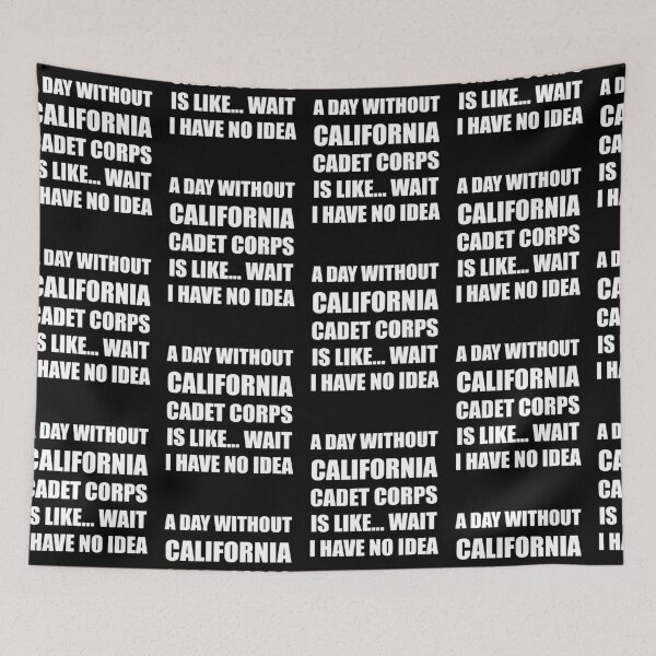 Item preview, A Day Without California Cadet Corps Is Like Wait I Have No Idea Funny for PA Wing CAP Cadets designed and sold by JROTCshop.