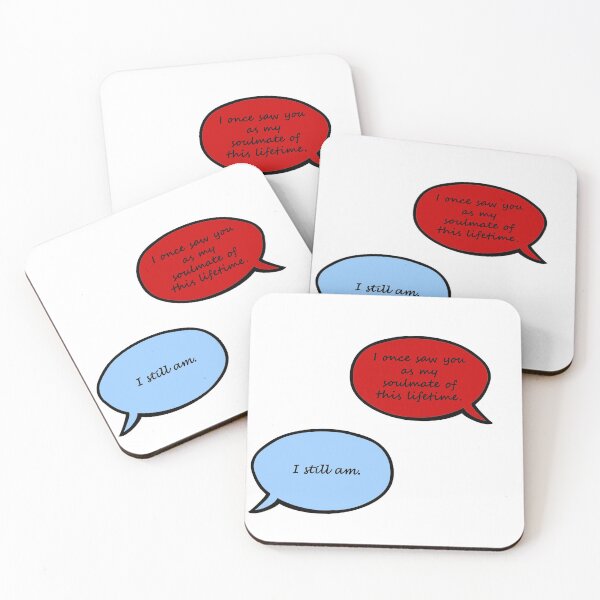 Item preview, wangxian soulmate speech bubbles designed and sold by johnsilvester.