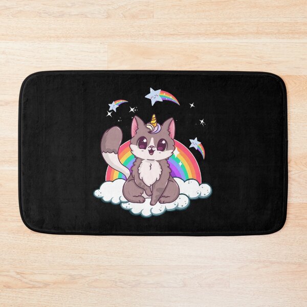 Item preview, Rainbow Meowgical Caticorn Majestic Cute Cat designed and sold by perfectpresents.