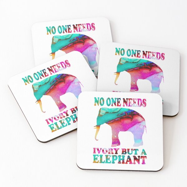 Item preview, No One Needs Ivory But A Elephant Essential Animal Shirt designed and sold by Love2MakeArt.