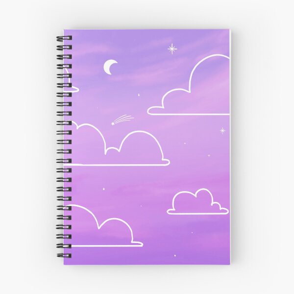 Item preview, Purple sunset aesthetic moon star designed and sold by trajeado14.