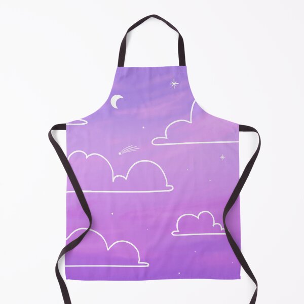 Item preview, Purple sunset aesthetic moon star designed and sold by trajeado14.