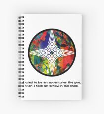 Took an Arrow in the Knee - Dawnstar Version Spiral Notebook