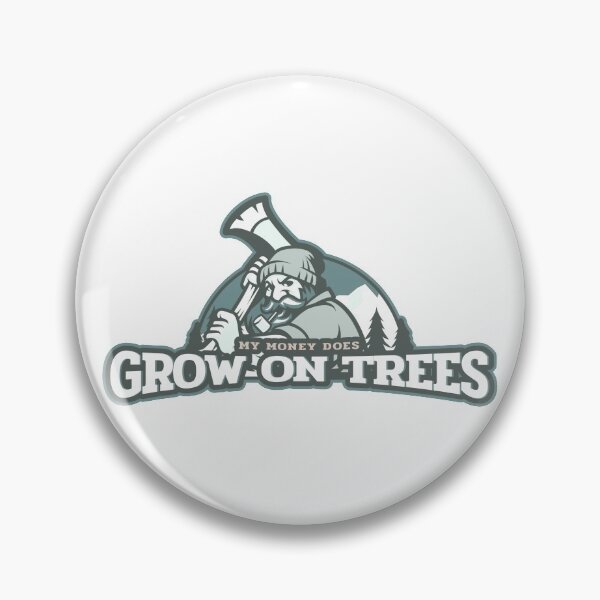 Item preview, Woodcarver who's money grows on trees designed and sold by Hooked-Atire.