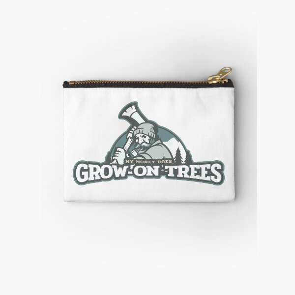 Item preview, Woodcarver who's money grows on trees designed and sold by Hooked-Atire.