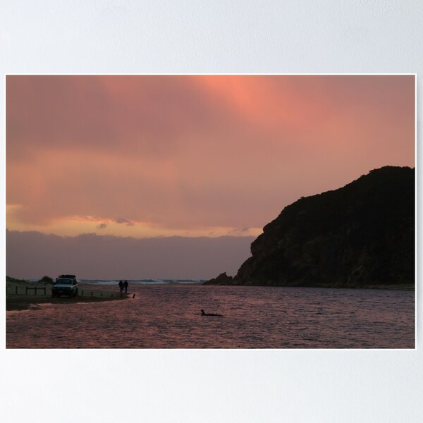 Item preview, Joe Mortelliti Gallery - Sunset, Glen Aire beach, near Cape Otway, Otways Forest, Victoria, Australia. designed and sold by thisisaustralia.