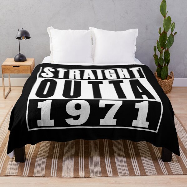 Item preview, Straight Outta 1971 Birthday designed and sold by RandomStuffShop.