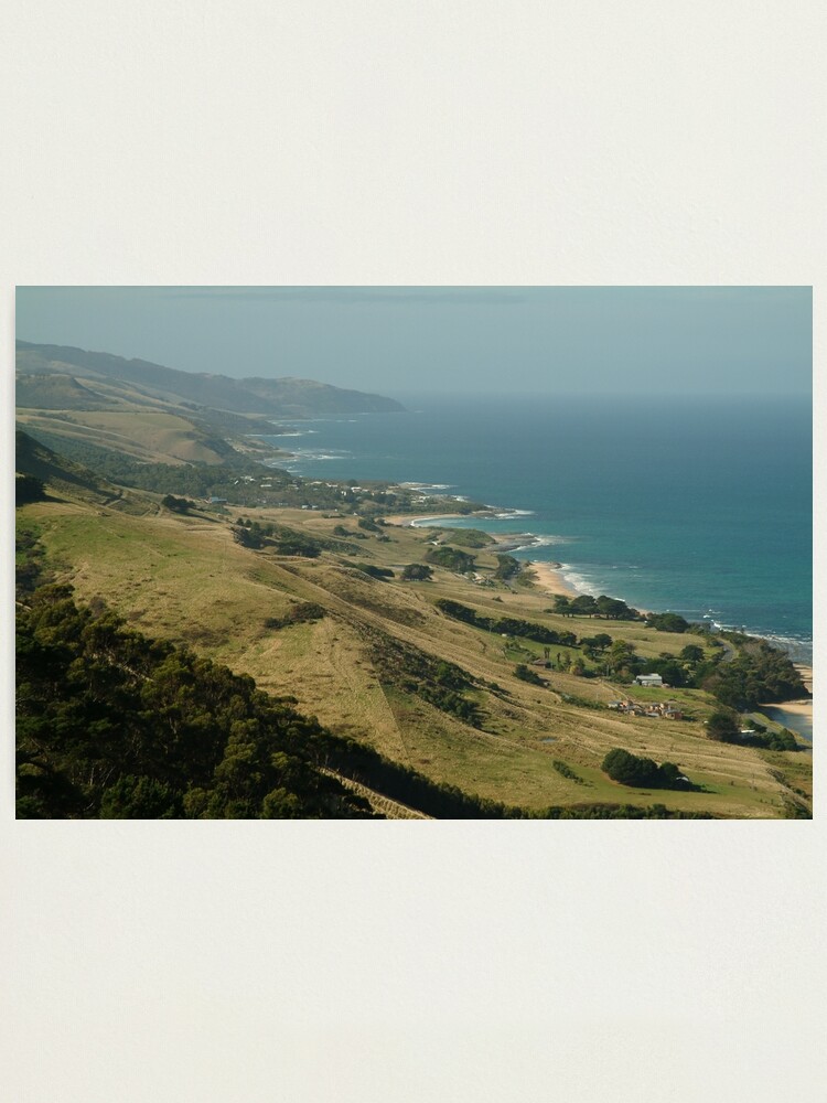 Alternate view of Joe Mortelliti Gallery - Mariners' Lookout, Apollo Bay, Otways National Park, Otways Forest, Victoria, Australia. Photographic Print