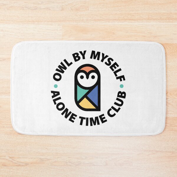 Item preview, Owl By Myself Alone Time Club designed and sold by gintron.