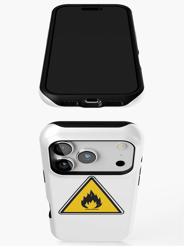 Thumbnail 3 of 4, iPhone Case, Flammable designed and sold by javaoverride.