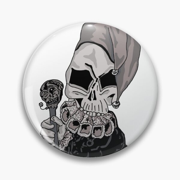 Item preview, Dead jester dead joker motif designed and sold by ARTOFDARK.