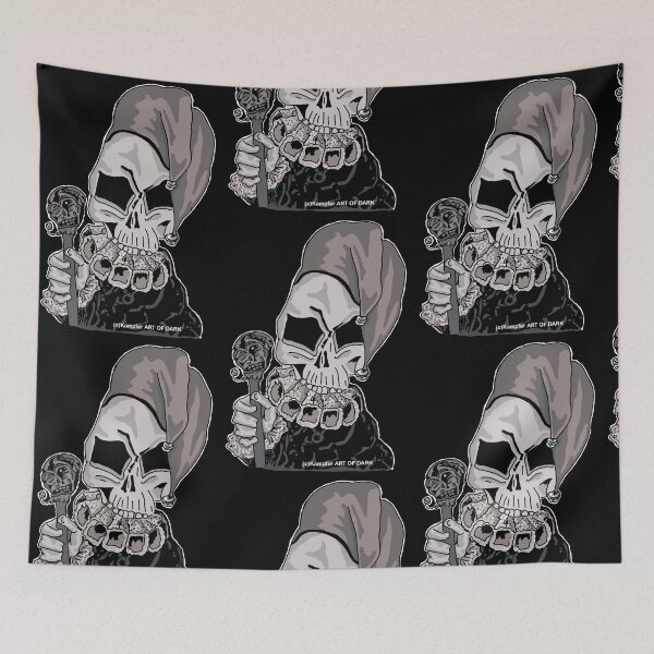 Item preview, Dead jester dead joker motif designed and sold by ARTOFDARK.