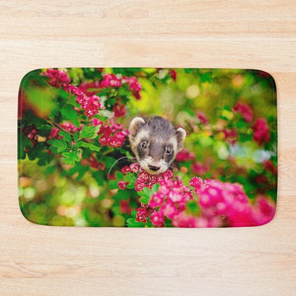 Item preview, Beautiful Ferret in Pink designed and sold by PurpleBluesPets.