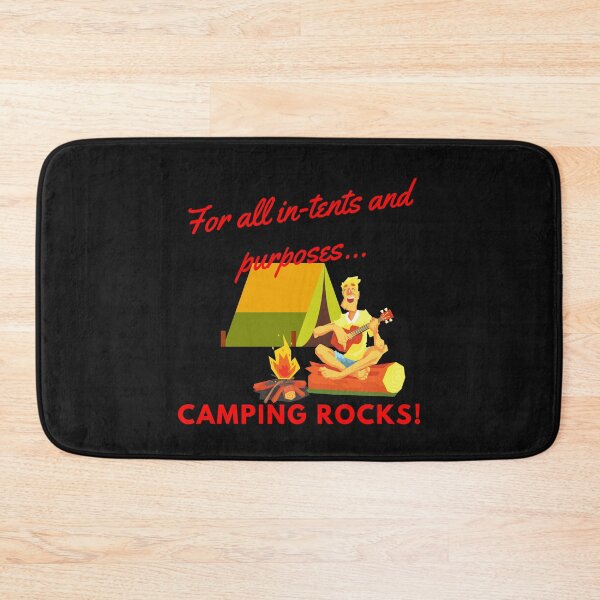 Item preview, For all in-tents and purposes, camping rocks! designed and sold by shornaiter.