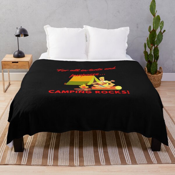 Item preview, For all in-tents and purposes, camping rocks! designed and sold by shornaiter.