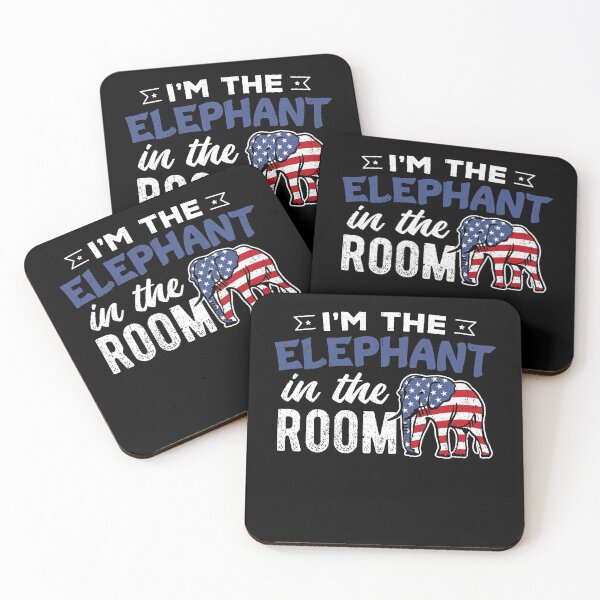 Item preview, American flag elephant true american patriot designed and sold by Hyperspreader.