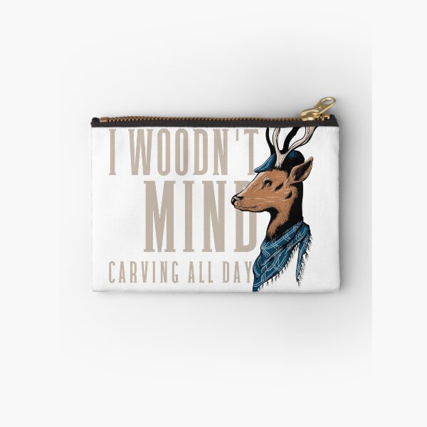 Item preview, Woodcarver woodn't mind carving all day designed and sold by Hooked-Atire.
