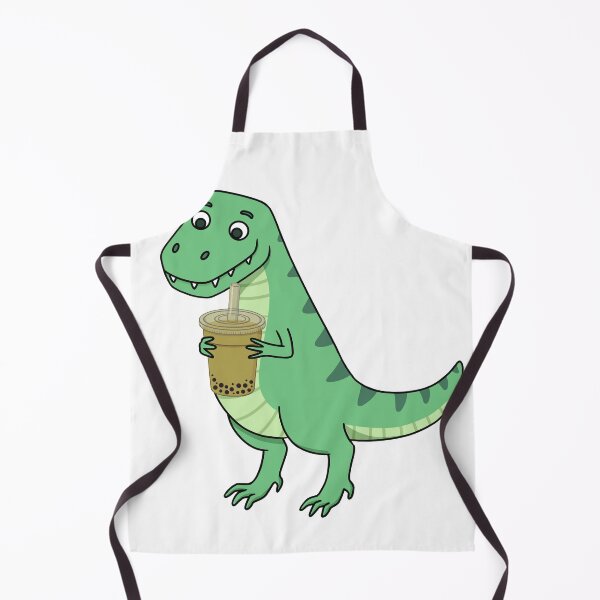 Item preview, Dino Boba - Dinosaur drinking boba designed and sold by Hapoel.