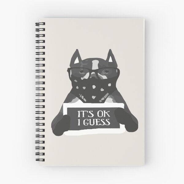 Item preview, It's ok I guess nerdy dog with a mask designed and sold by TheaDesign.