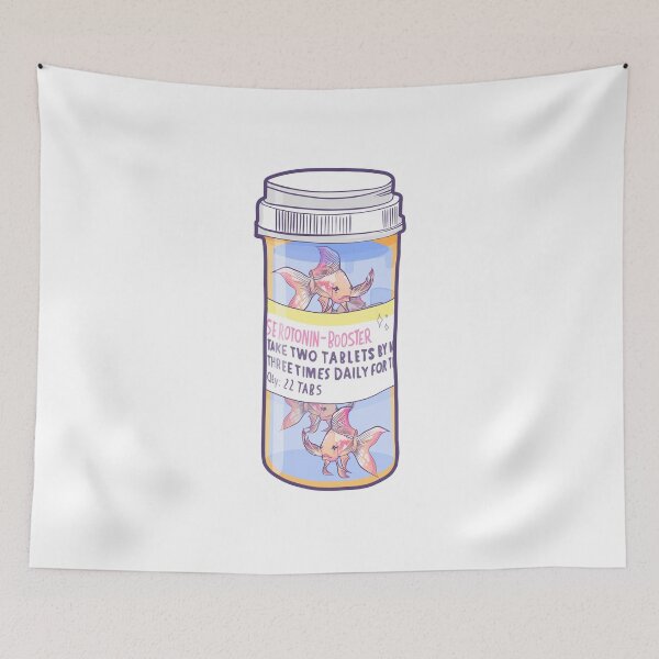 Item preview, Koi Fish Are A Natural Serotonin Booster designed and sold by illhustration.