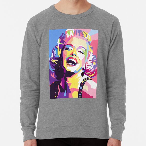 Marilyn Monroe Pop Art Lightweight Sweatshirt